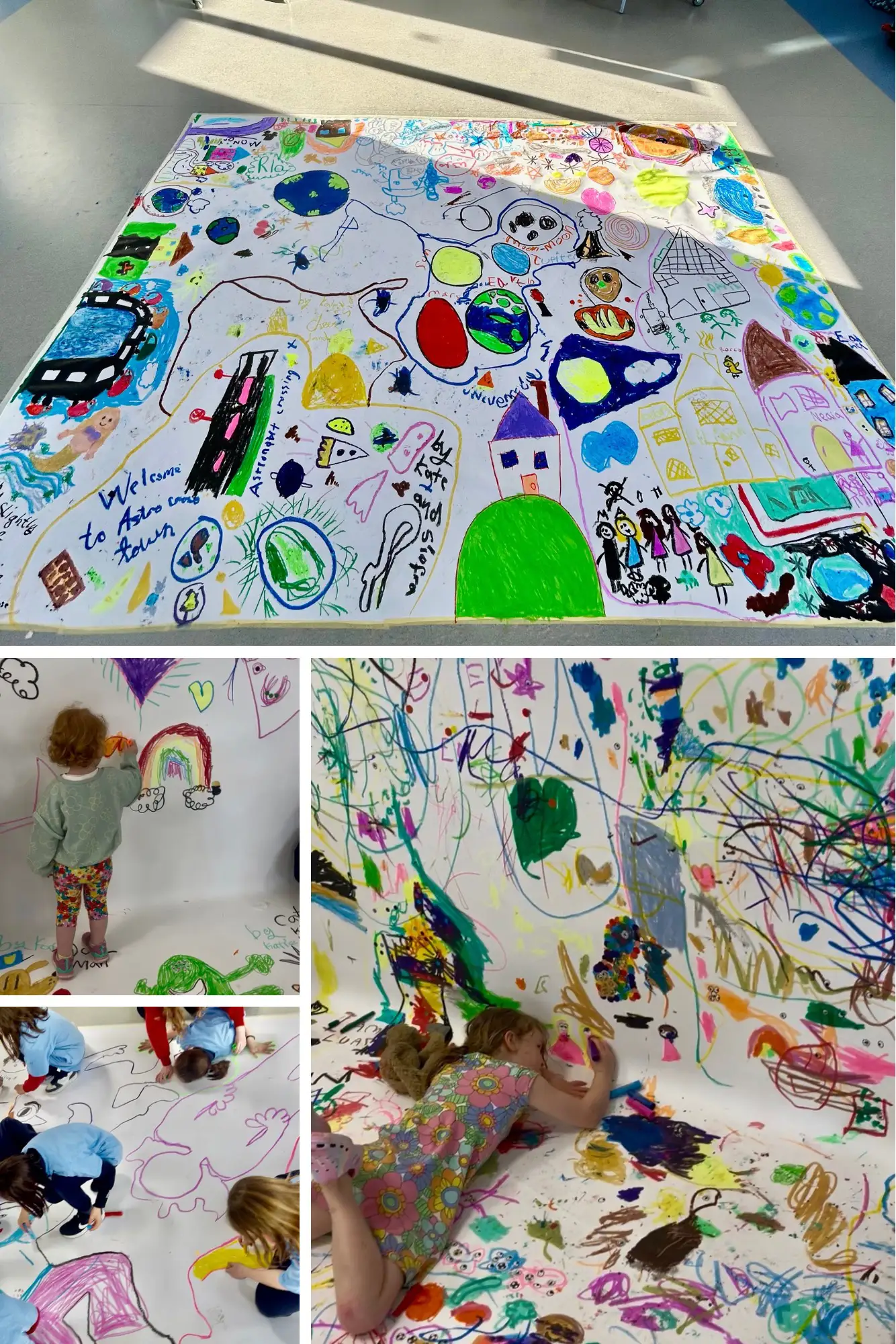 Brown Simple Grid Nature Photo Collage copy